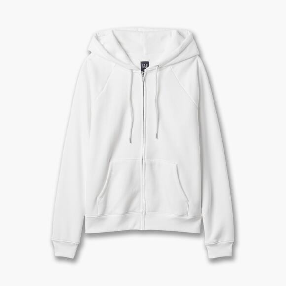 NWT GAP VintageSoft Zip Hoodie (New Off White | Size S) - Picture 4 of 5